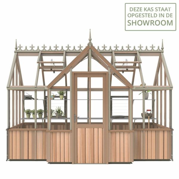 Houten tuinkas Alton Durham