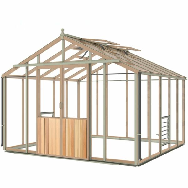 Houten tuinkas Alton EVO10 3247mm breed