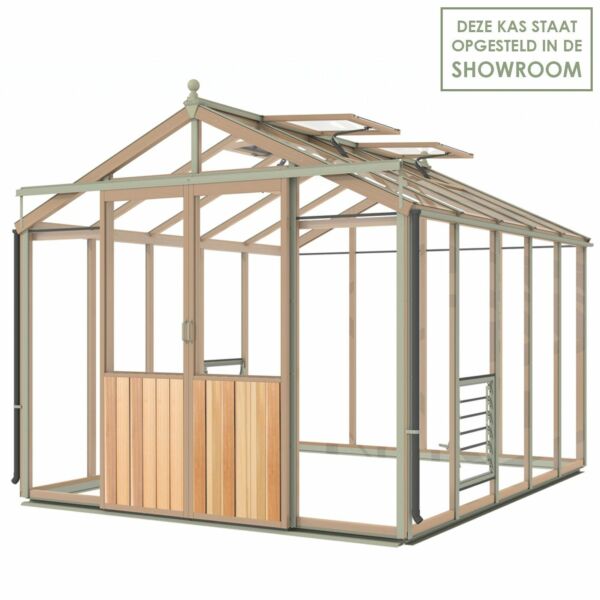 Houten tuinkas Alton EVO8 2617mm breed