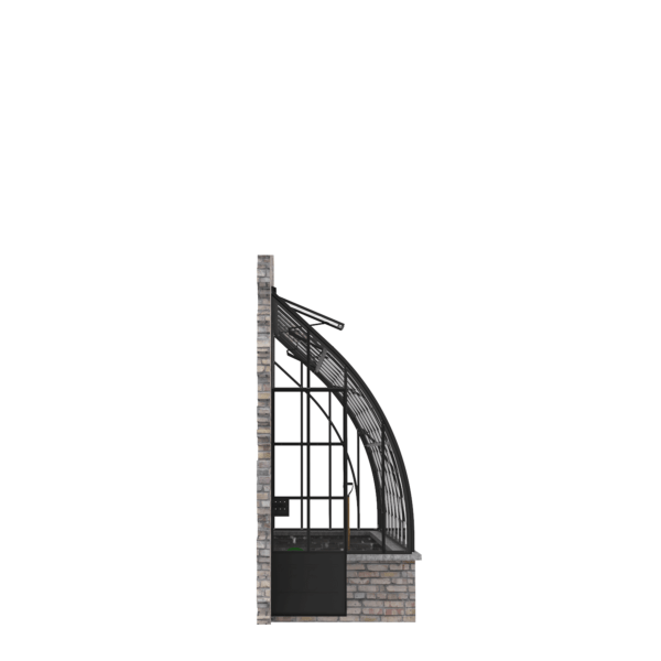Stalen muurkas 1250mm breed 1858 - Noordwyck - 