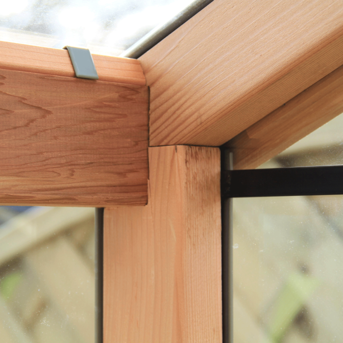 Houten tuinkas Alton EVO8 2617mm breed