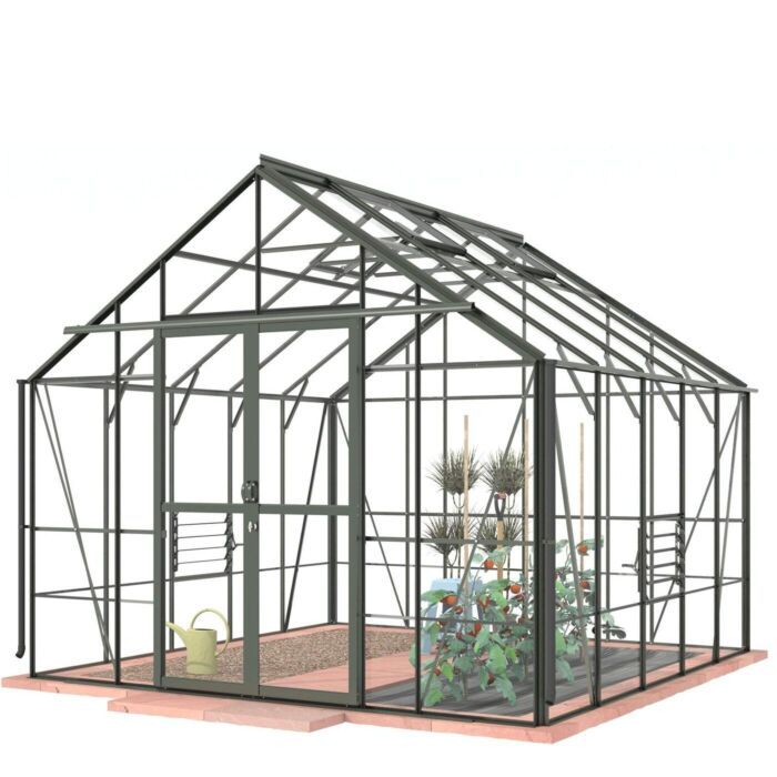 Tuinkas Wellington Mozart 3212mm breed grijsgroen