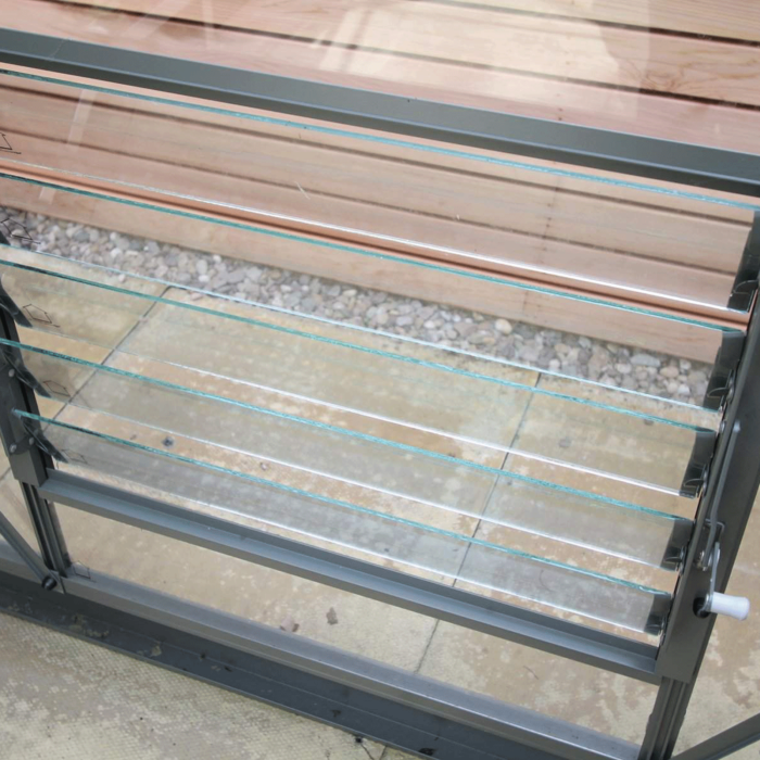Tuinkas Wellington Chopin 2575mm breed grijsgroen